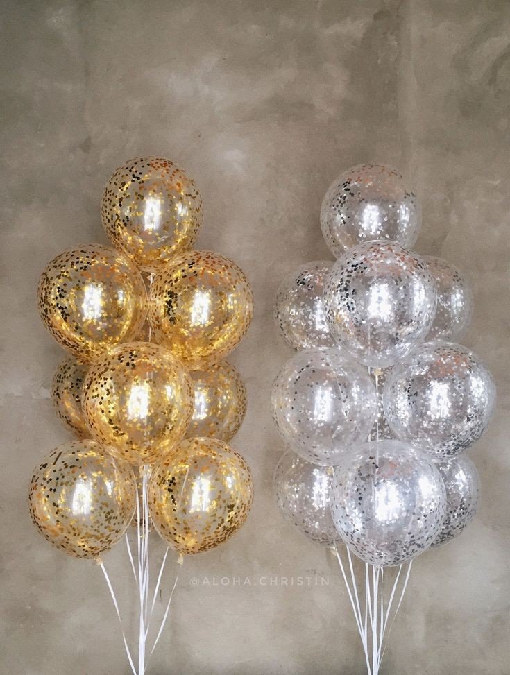 Confetti Balloons Bouquets